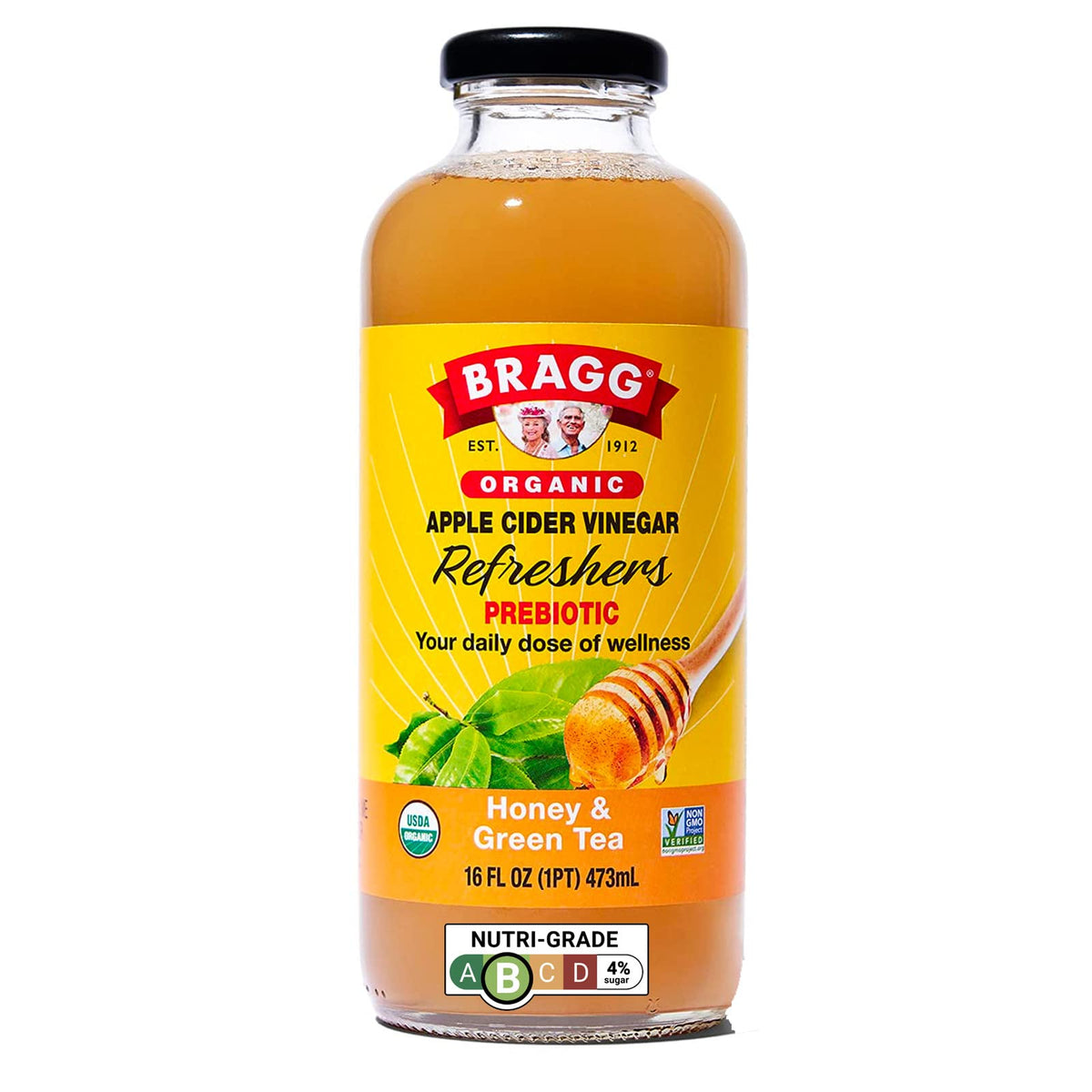 Bragg Organic Apple Cider Vinegar Honey 16 fl oz
