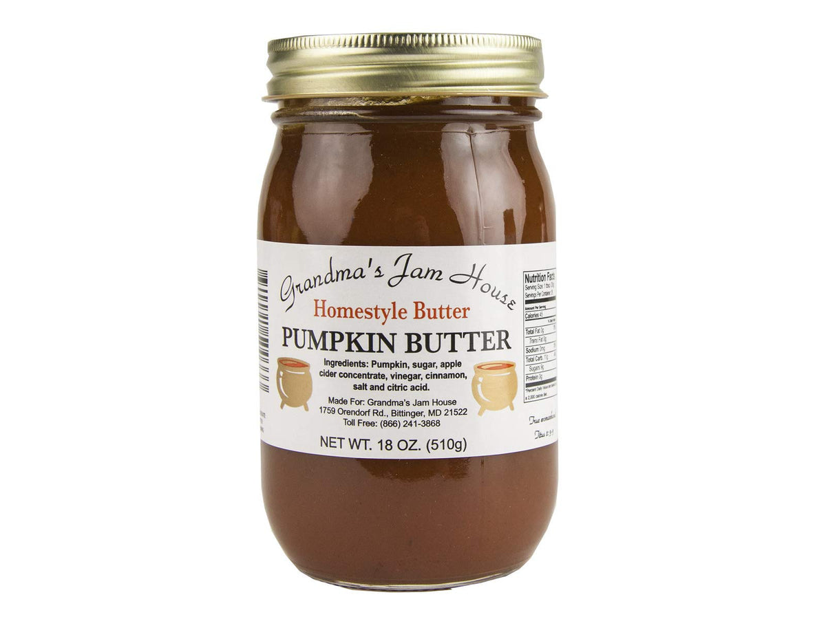 Grandmas All Natural Pumpkin Butter 16oz