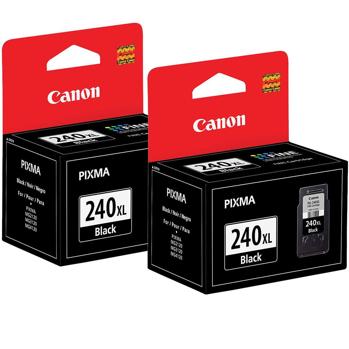 Canon PG-240XL Black Ink Cartridge for Select PIXMA MG, MX, TS Series Printers - 11 ml