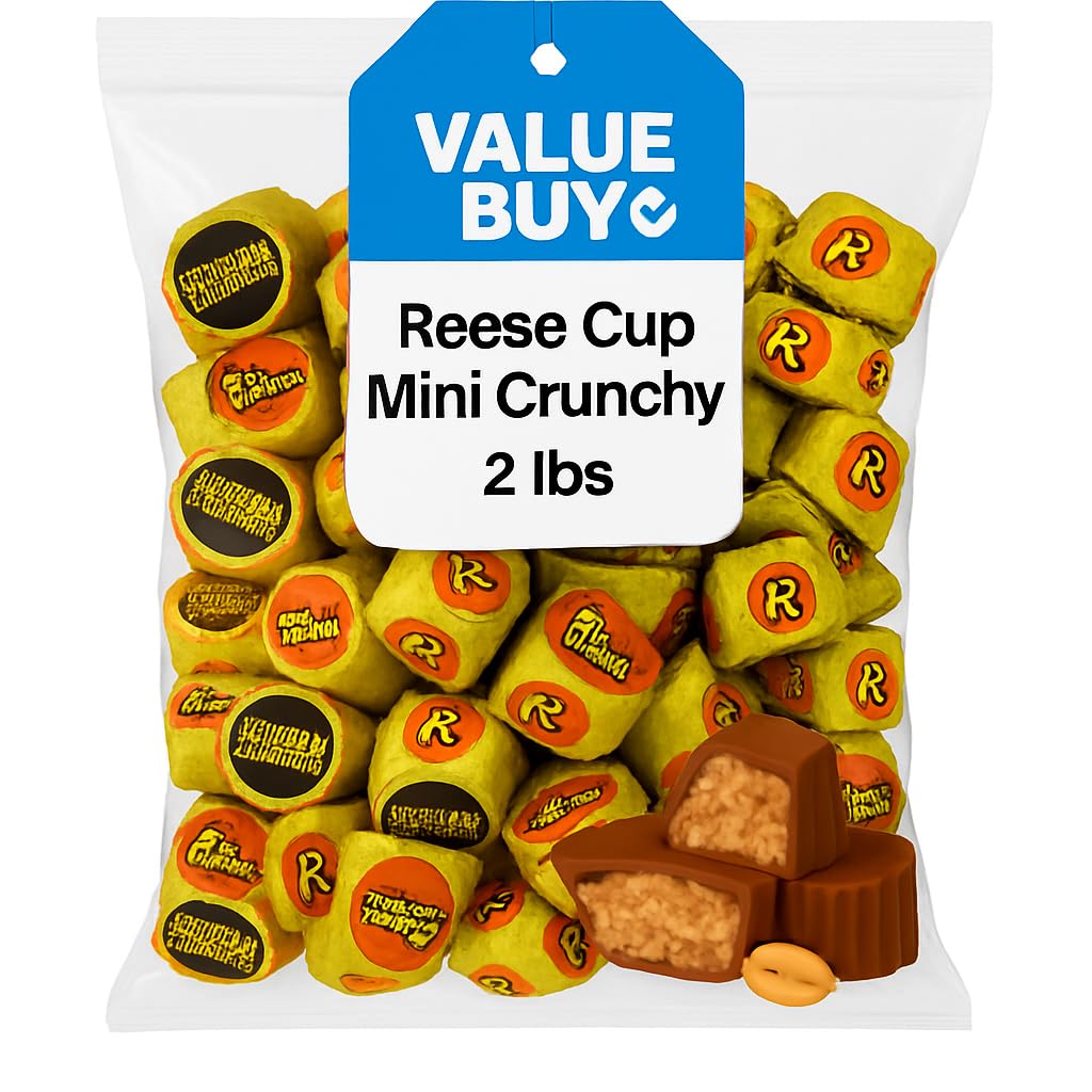 Reese Crunchy Peanut Butter Miniature Cups 2 lb 85380