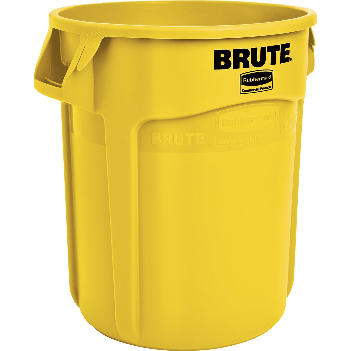 Rubbermaid 2620YEL Round Brute Container Plastic 20 gal Yellow
