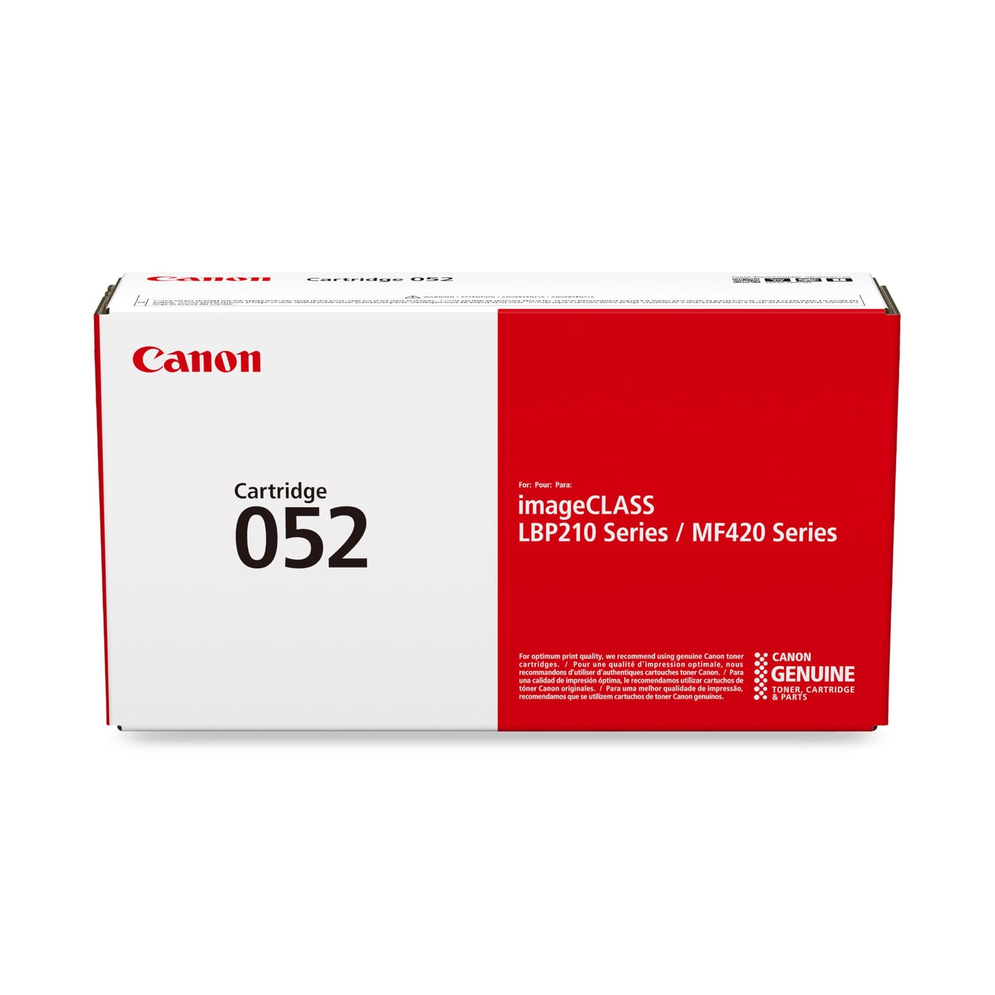 Triplenet Pricing Genuine 052 Black Toner Cartridge Compatible with LBP214dw, LBP215dw, MF424dw, MF426dw, MF429dw 2199C001