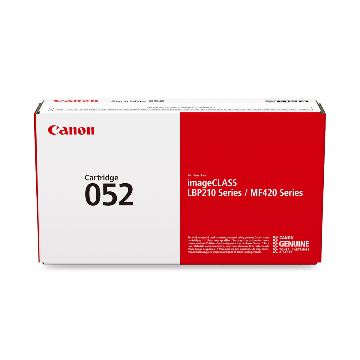 Triplenet Pricing Genuine 052 Black Toner Cartridge Compatible with LBP214dw, LBP215dw, MF424dw, MF426dw, MF429dw 2199C001