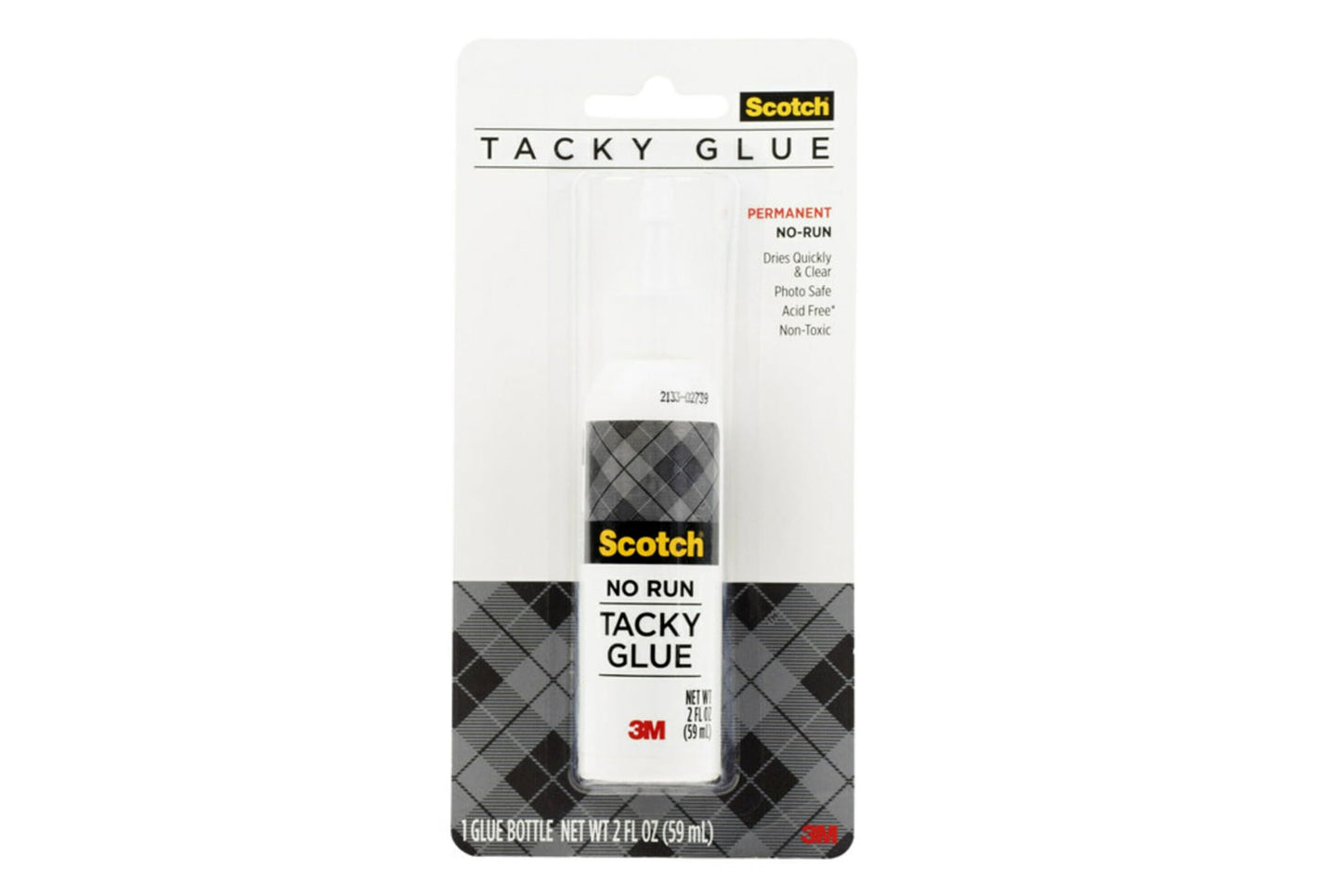 3M Scotch Quick-Dry Tacky Glue 2 oz