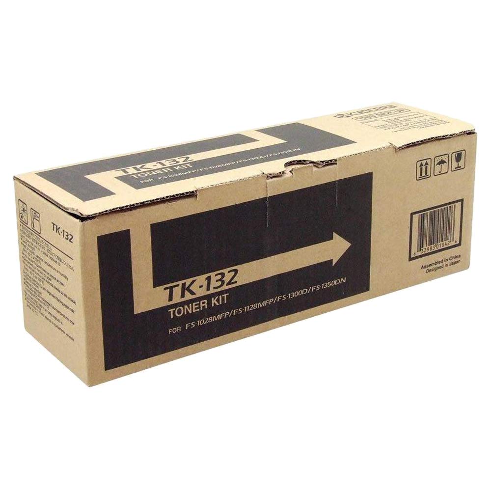 Kyocera TK-132 Black Toner Cartridge for FS-1300D/FS-1350DN