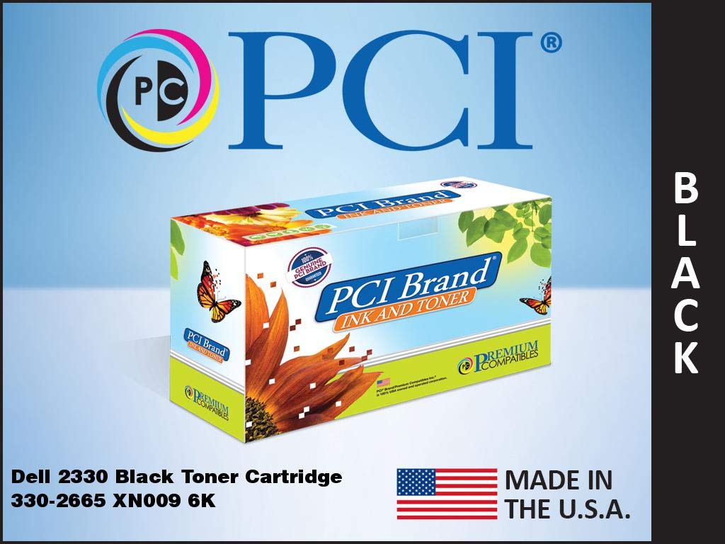 PCI Toner Cartridge for Dell 2330 330-2665 Black 6K