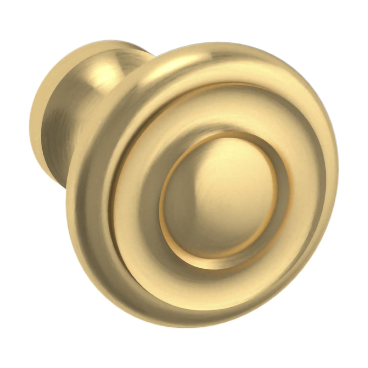 Baldwin Dominion 4490.BIN 1" Cabinet Knob Satin Brass