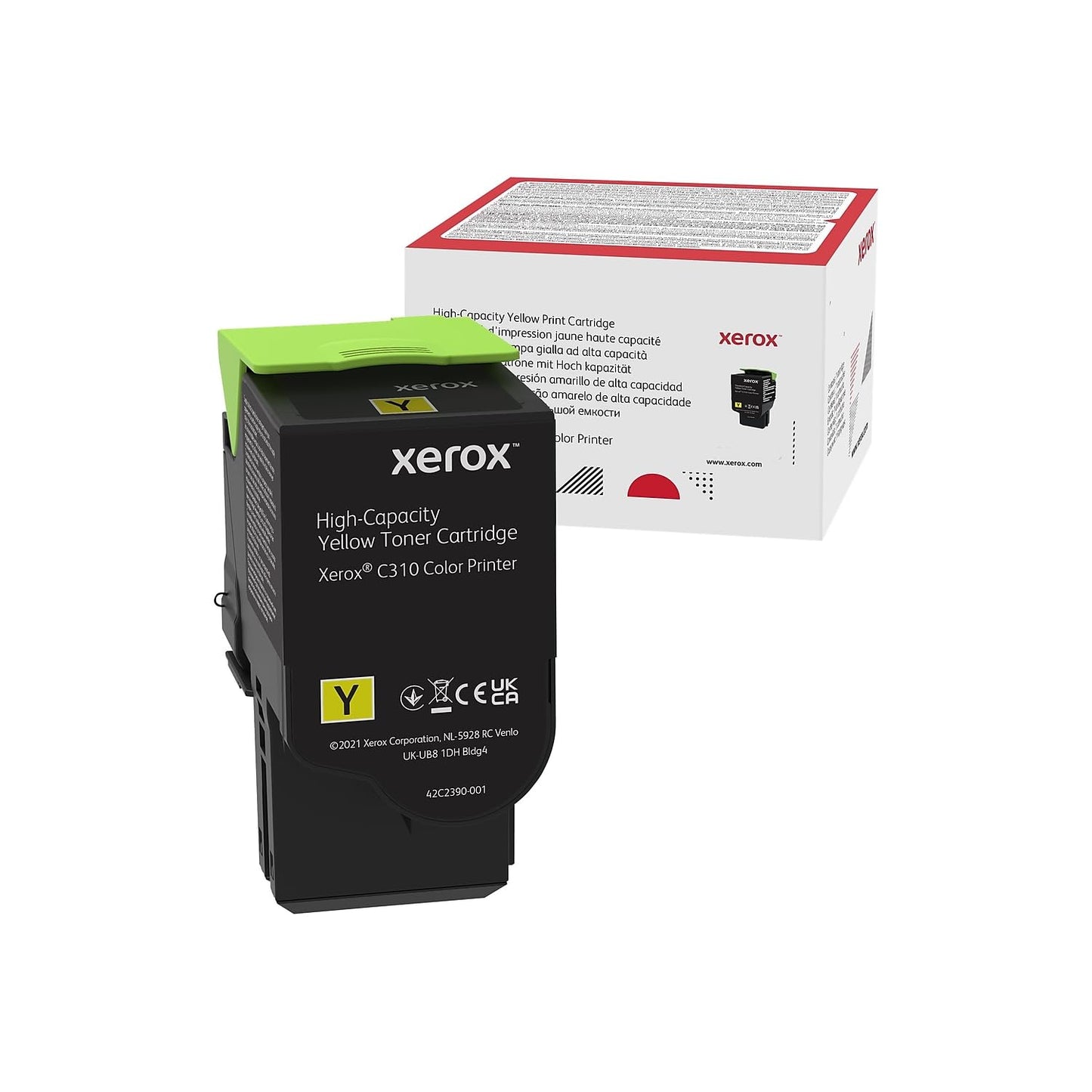 Xerox Original High Yield Laser Toner Cartridge - Single Pack - Yellow - 1 / Pack