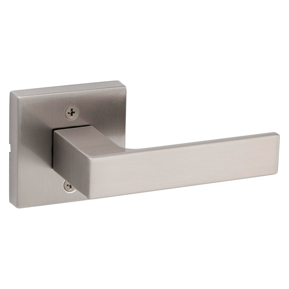 Kwikset Singapore Dummy Door Handle, Satin Nickel