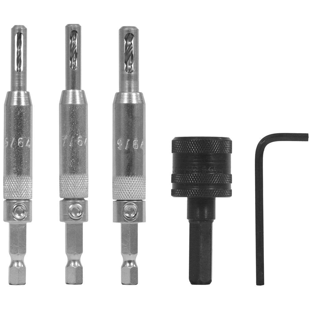 Make It Snappy Self-Centering Hinge Bit Set 3pc