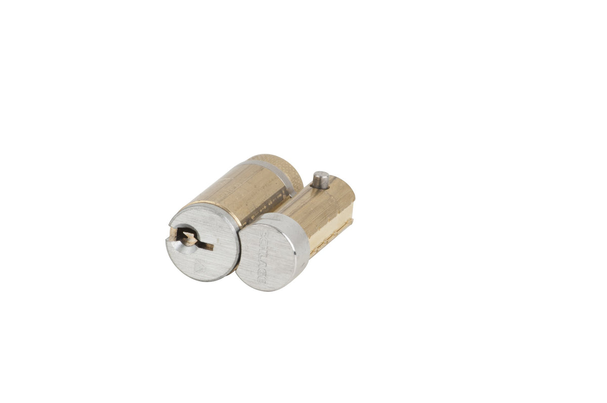 Schlage 23-030-C-626 Cylinder for Full Size Interchangeable Core in C Keyway, 626 - Satin Chrome, Varies Metal