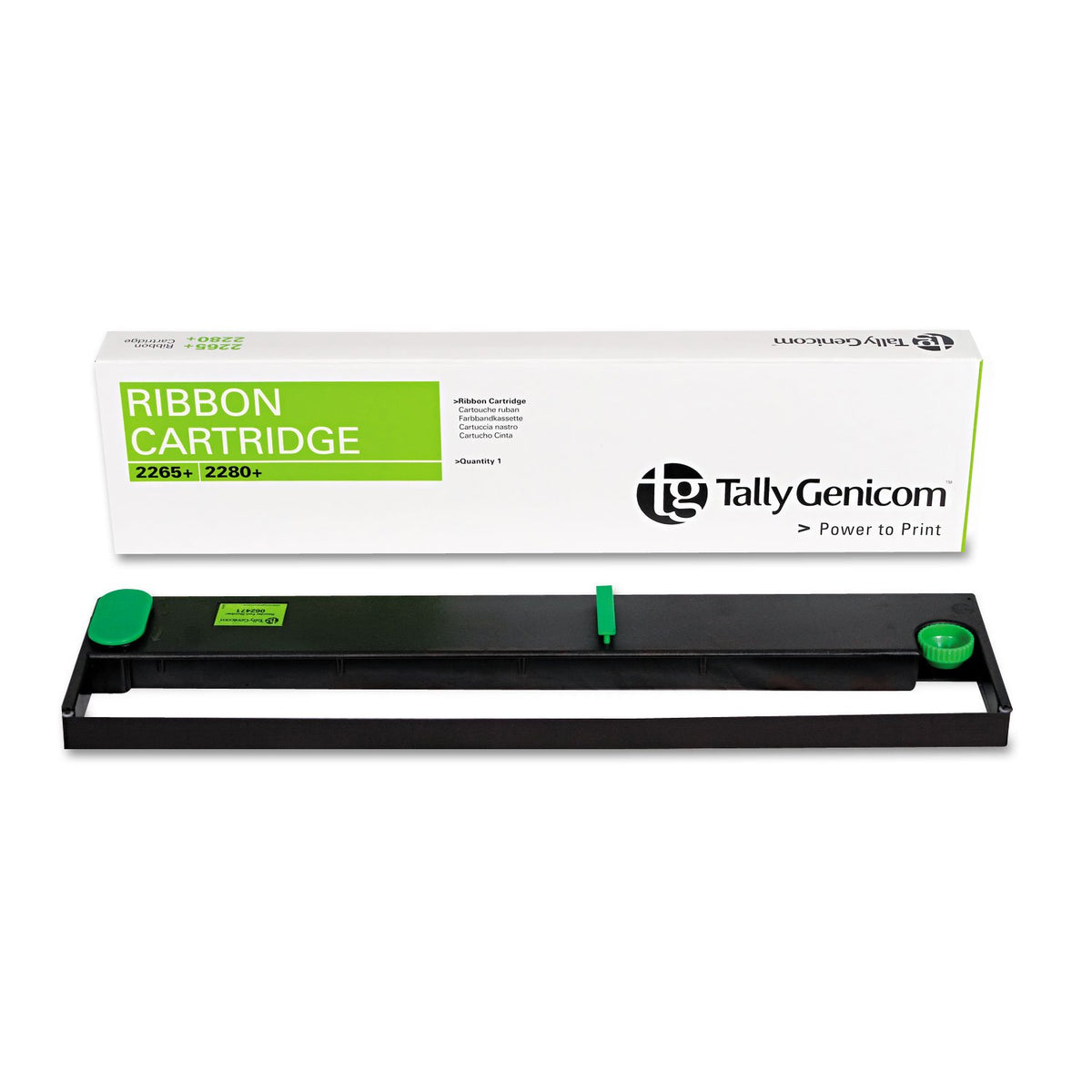 TallyGenicom 062471 Black Ribbon Cartridge for 2265+, 2280+, 7265+ (20M Characters)
