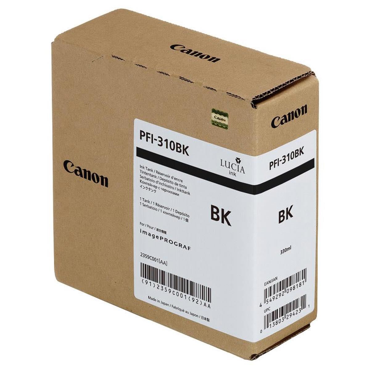 Canon pfi-310 black ink tank 330 ml (2359C001)