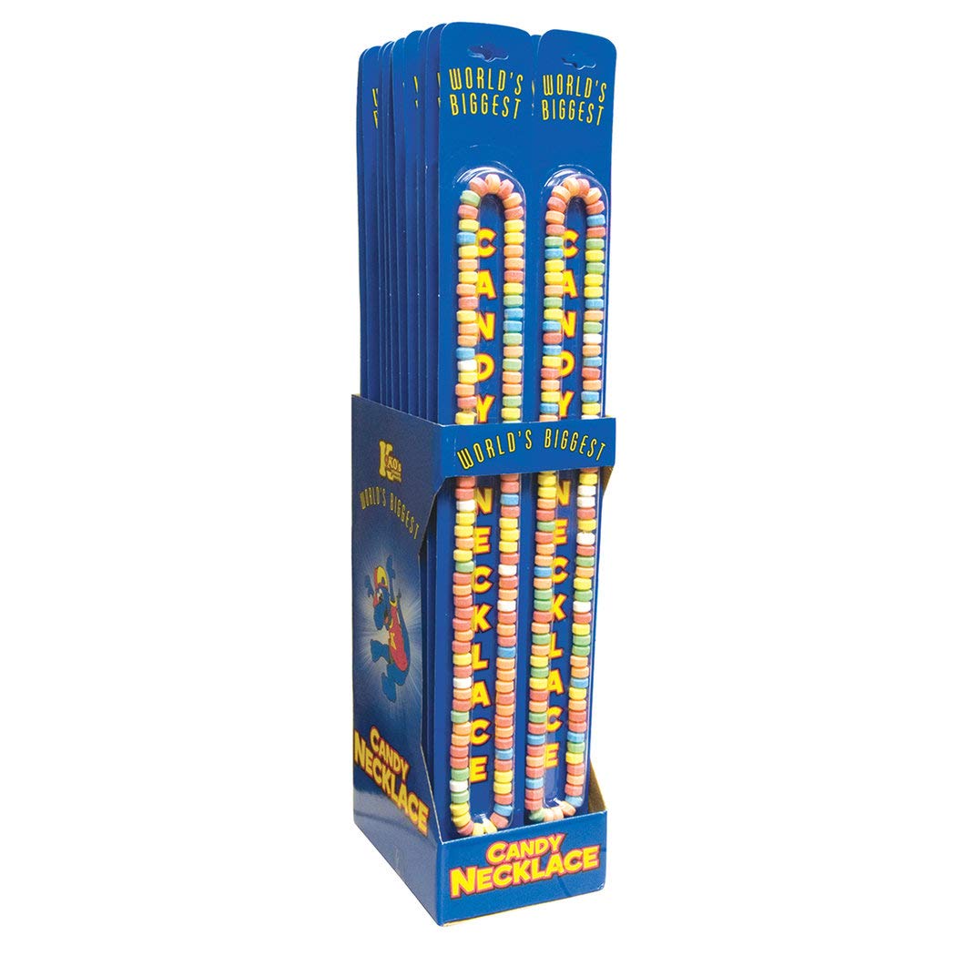 World'S Biggest Candy Necklace Multicolored 24 necklaces