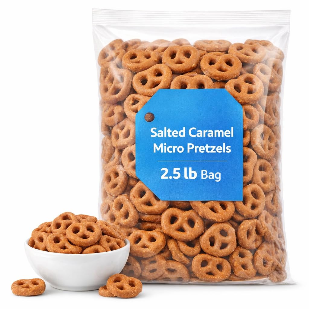 Hayden Salted Caramel Micro Pretzels 2.5 lb