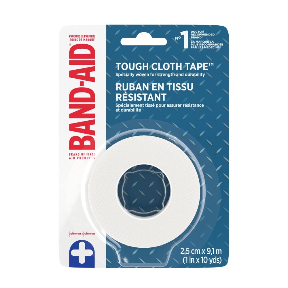 Johnson & Johnson Red Cross Cloth 1"x10yd 3 Pack