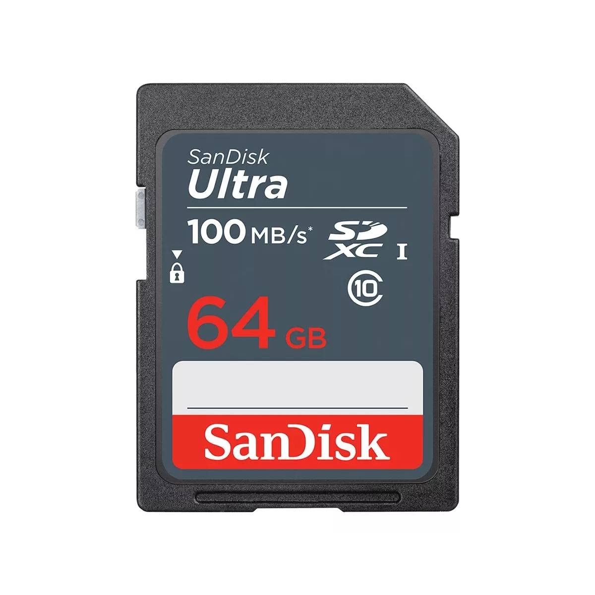 SanDisk Ultra 64GB SDXC Memory Card SDSDUNR-064G-GN3IN