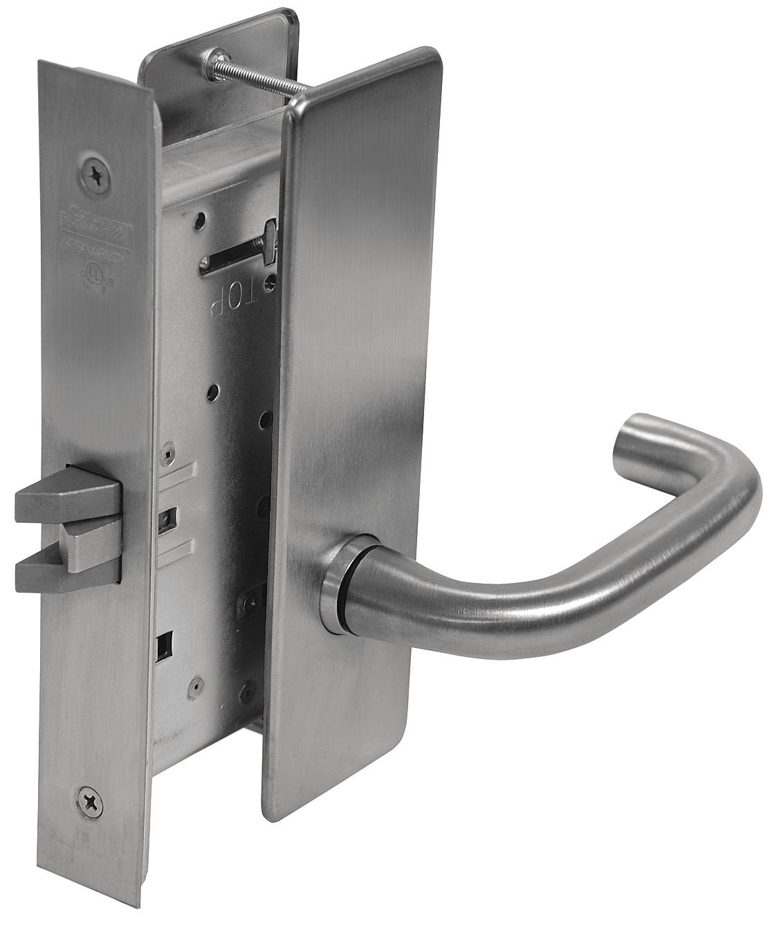 Lever Lockset, Mechanical, Passage, Grade 1