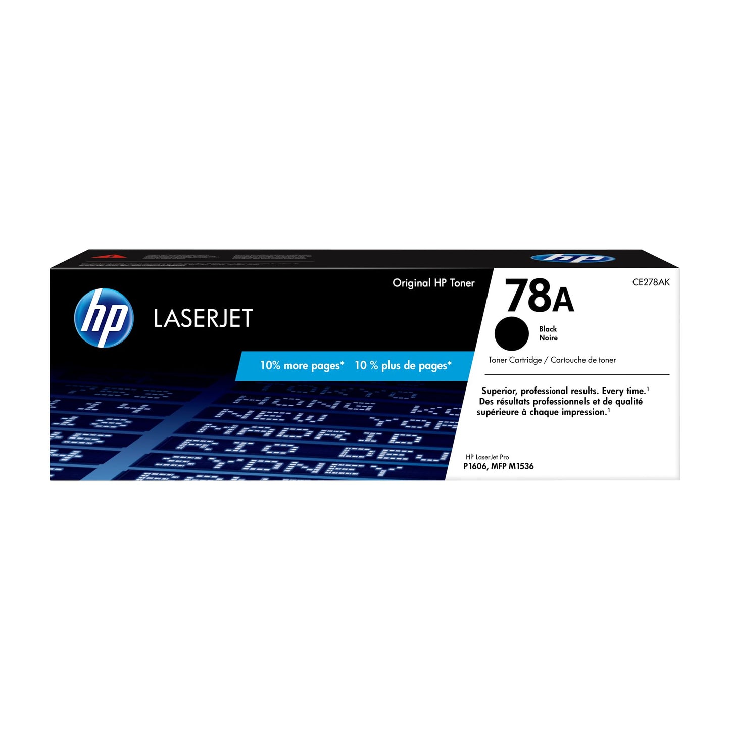 HP 78A Black Toner Cartridges 2-Pack CE278D