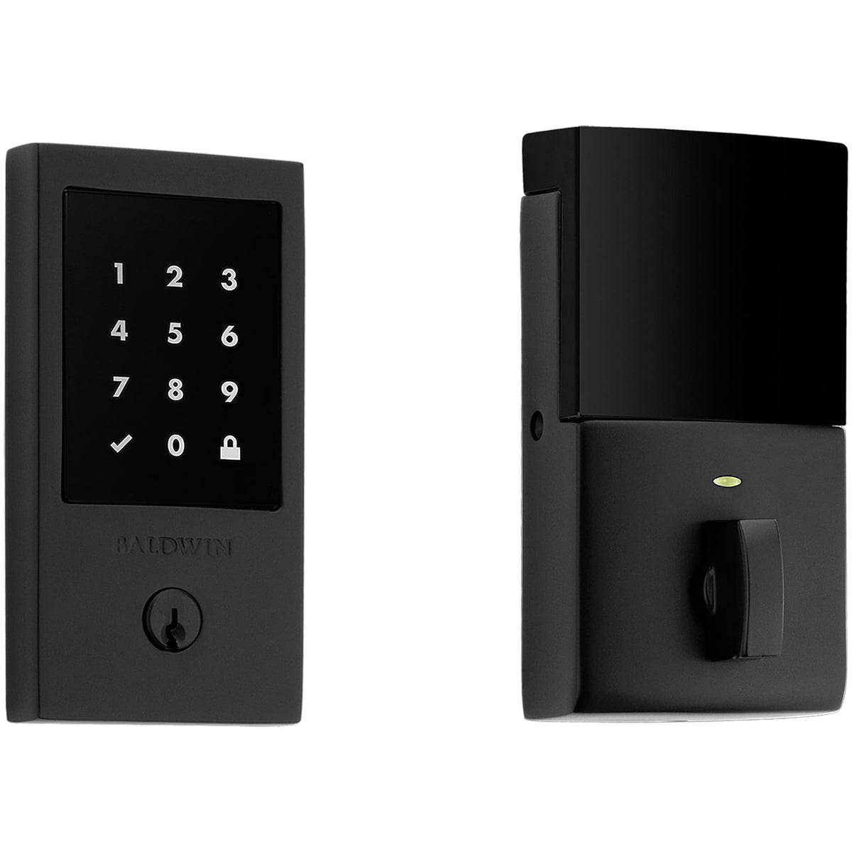 8225.190.ZW Minneapolis Touchscreen ZWave Deadbolt - Satin Black