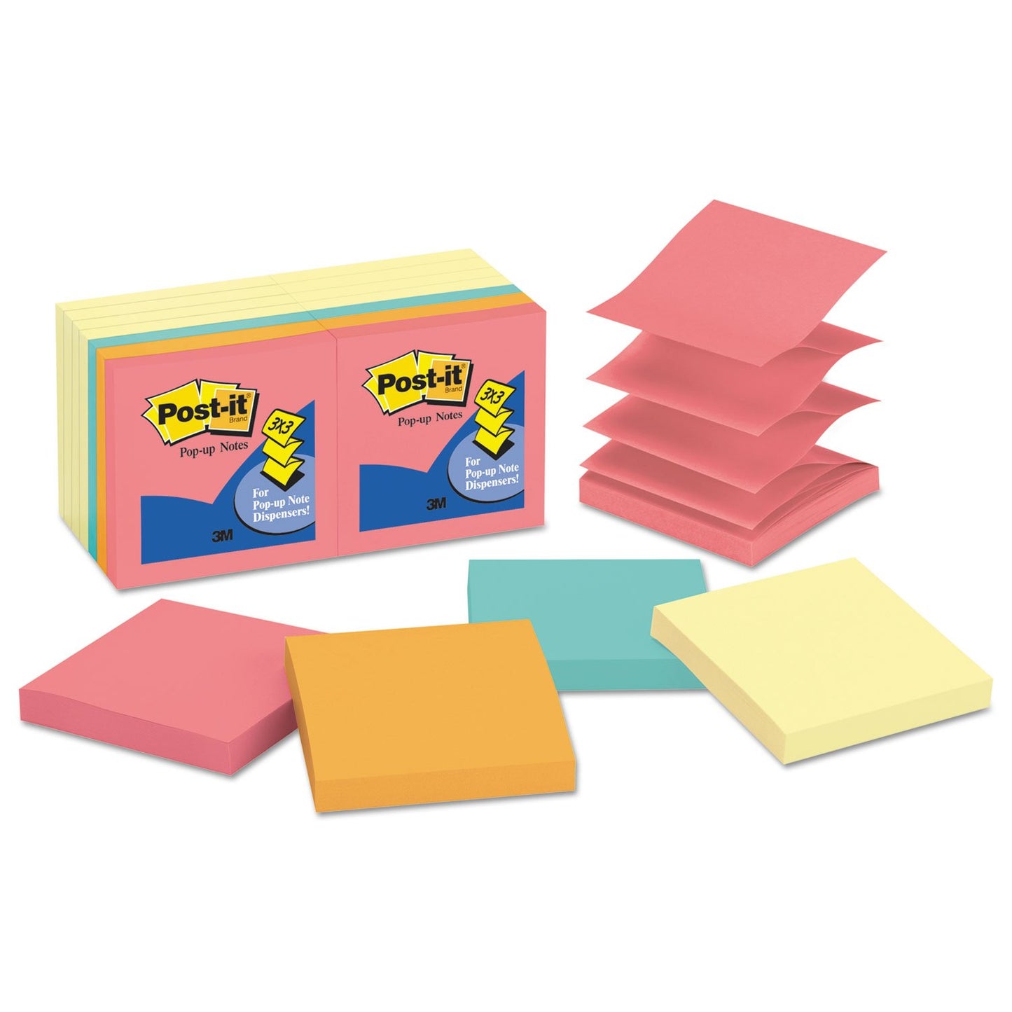 3M Post-it Pop-up Notes 3x3 14-Pack