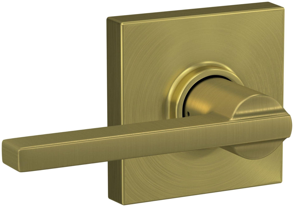 Schlage Latitude Passage Door Lever Set F10LAT608COL