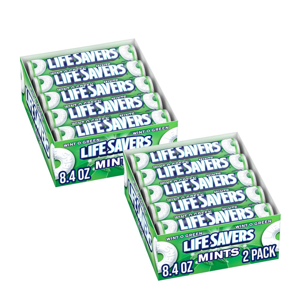 Lifesavers Roll (14 Piece) Mints Wintogreen .84oz 15/20ct