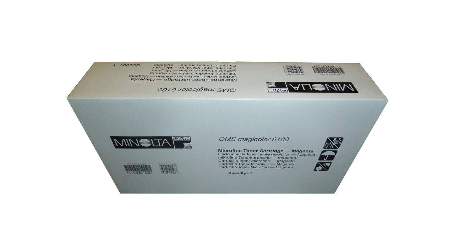 Konica Minolta QMS Magenta Toner 1710362-003 for MagiColor 6100