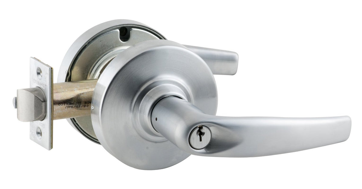 Schlage ND53PD ATH 626 Entry Lock, Standard Cylinder Prep (Classic Schlage C Cylinder Included), Satin Chrome Finish
