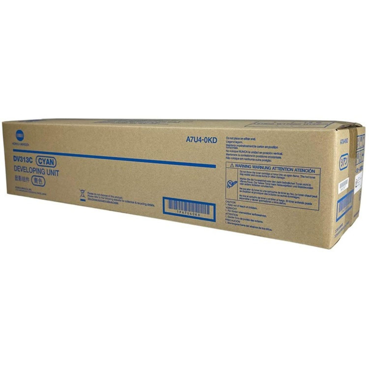 Konica Minolta DV313C Cyan Developing Unit for bizhub C258 C308 C368