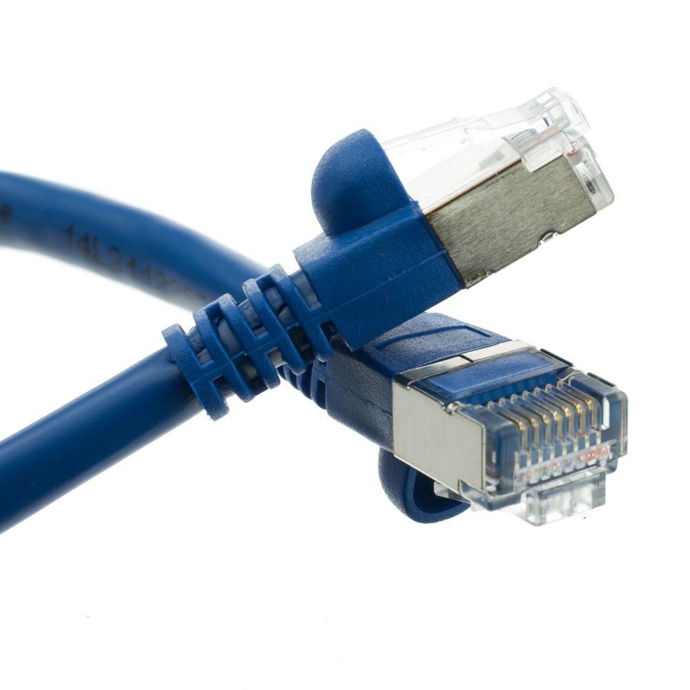 CableWholesale Cat5e Shielded Ethernet Cable 3ft Blue