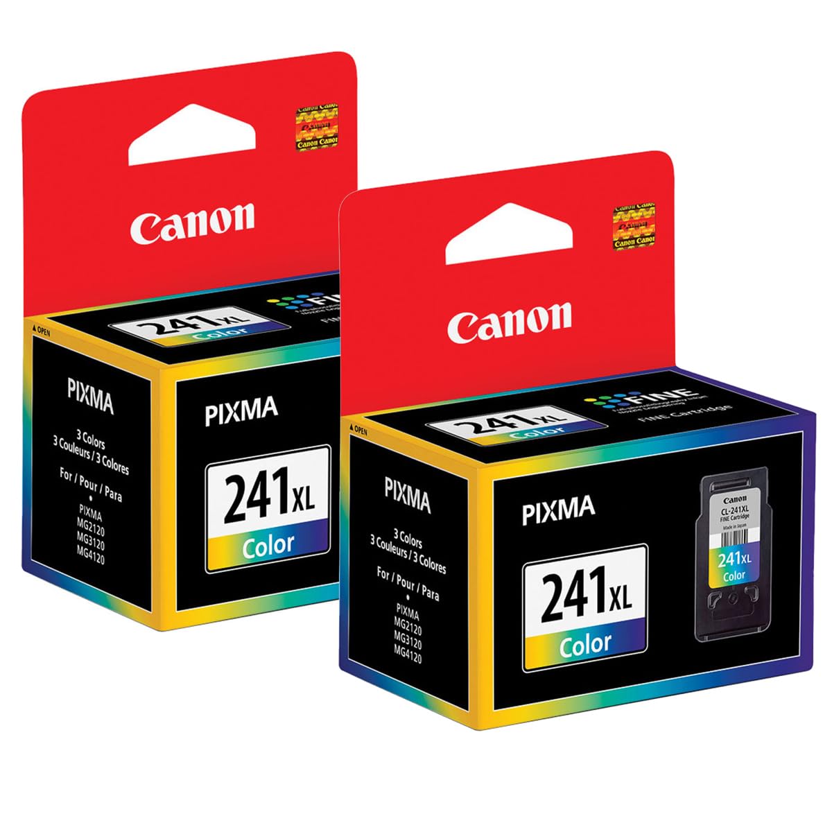 Canon CL-241XL Office Products FINE Color Cartridge Ink (2, Color)