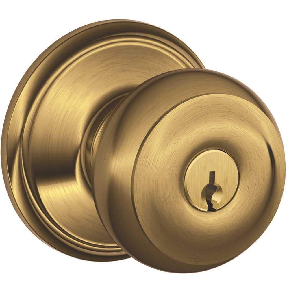 Schlage F51 GEO 609 Keyed Entry Lock