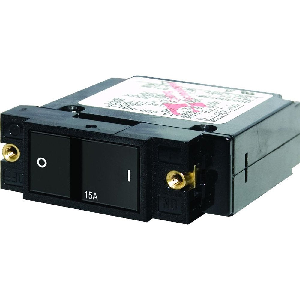 Blue Sea Systems 7403 Single Pole 15A Rocker Circuit Breaker