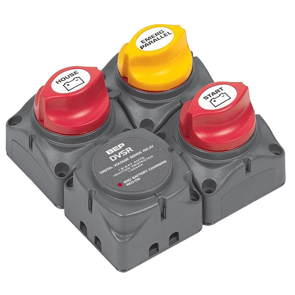 BEP Square Battery Distribution Cluster 716-SQ-140A-DVSR