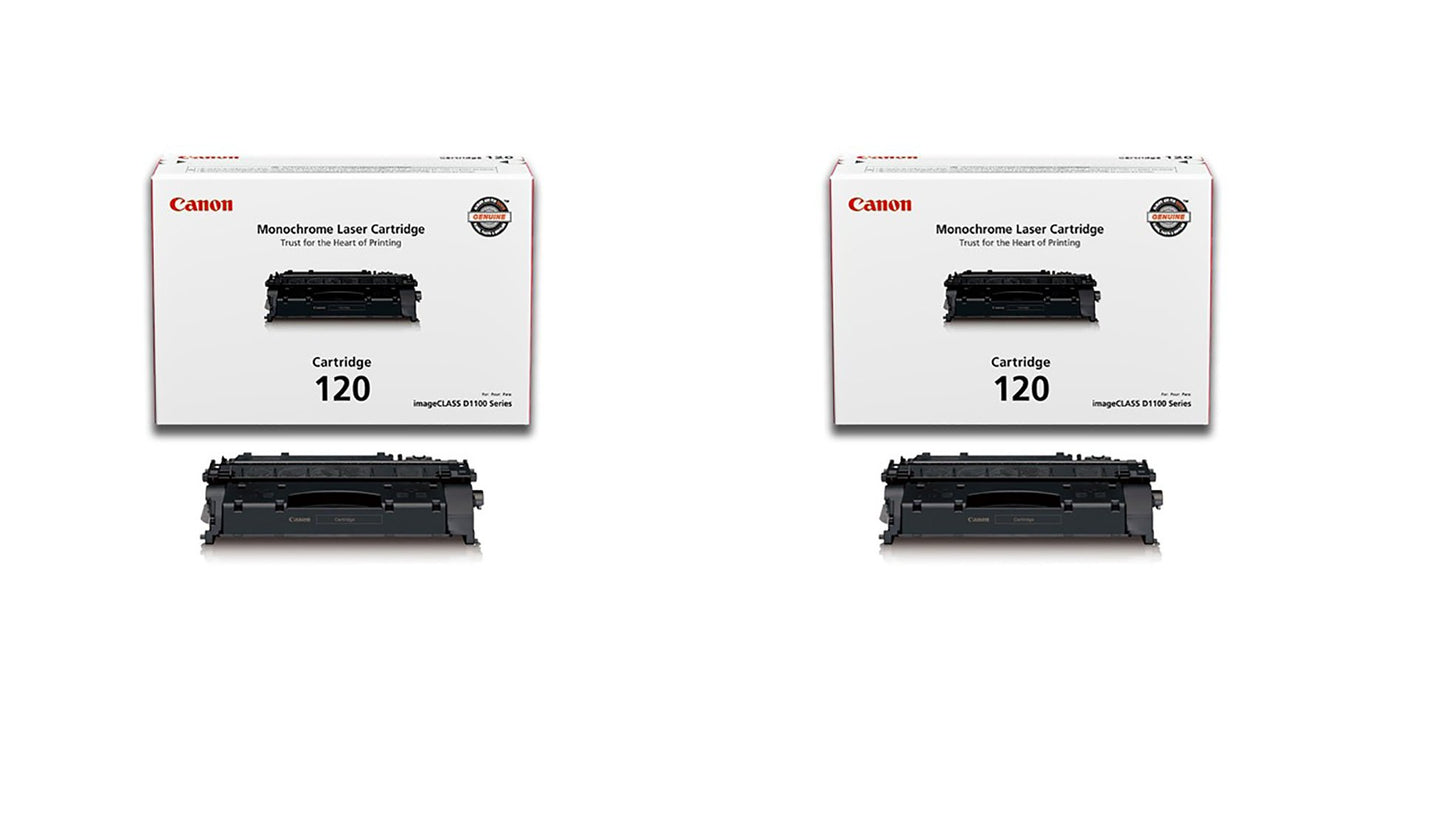 Canon 2 Pack 120 Compatible Black Laser Toner Cartridge