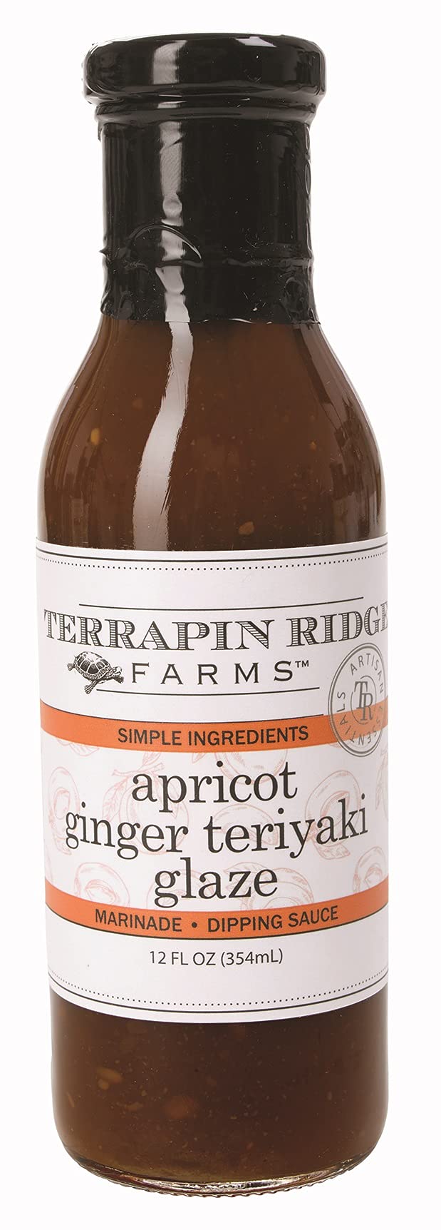 Terrapin Apricot Ginger Teriyaki Glaze 12oz, 6 Pack