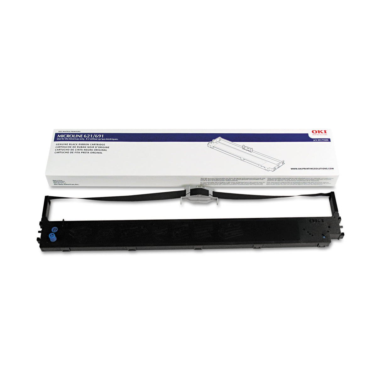 Okidata 44173404 Oki Ribbon Cartridge - Dot Matrix - 13 Million Characters - 1 Each