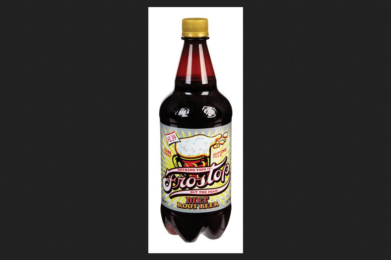 Frostop Diet Root Beer Soda 32 oz. 1 pk