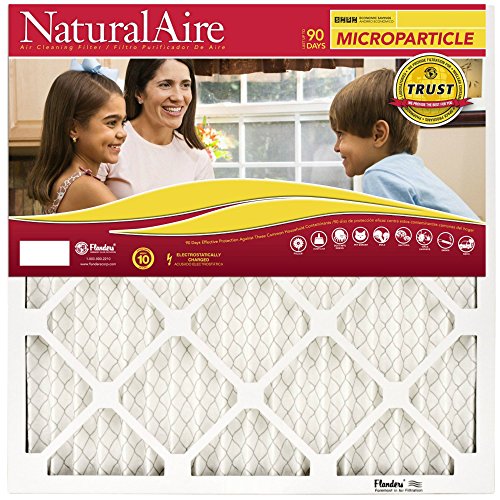 Flanders 85256.011625 16" x 25" x 1", Naturalaire Micro Particle Pleated Furnace Filter