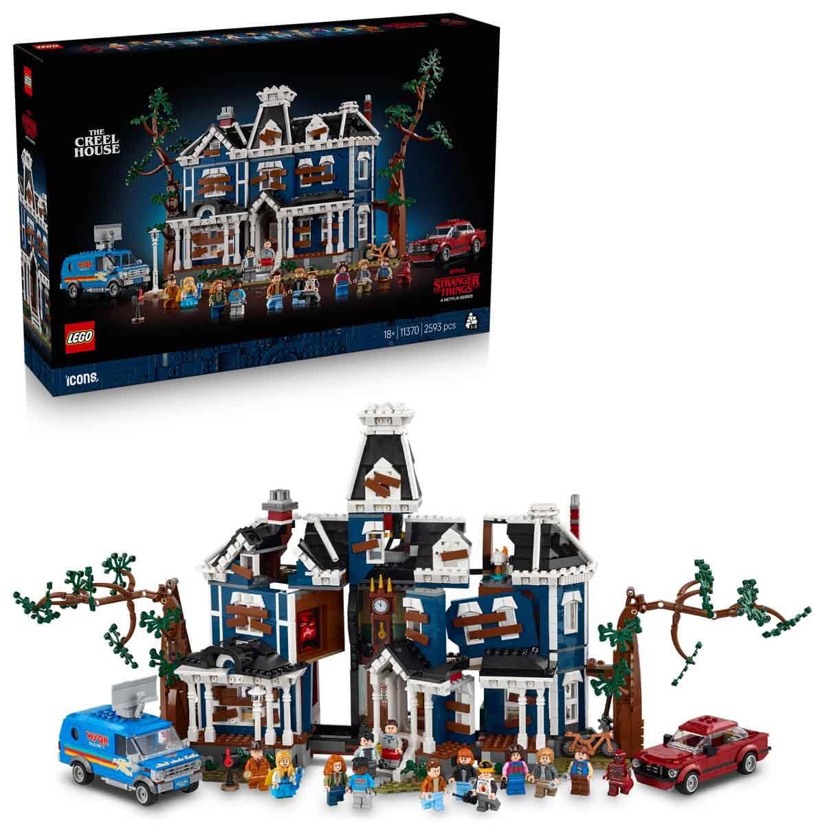 LEGO Icons Stranger Things The Creel House Set 11370 (2593 Pieces)