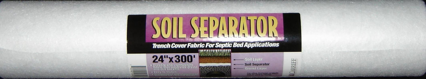 CARRIFF 24" x 300' Soil Separator