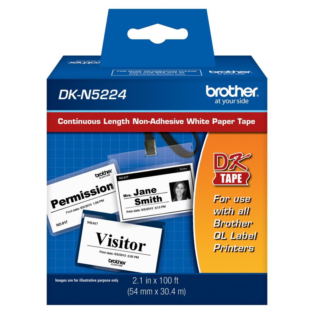 Brother Cont. Length Paper Label 2"