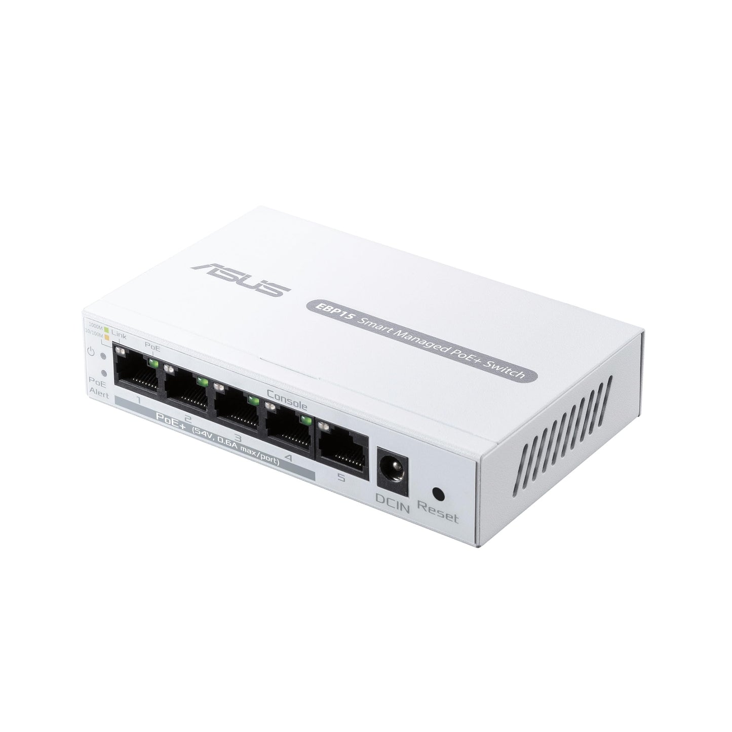ASUS ExpertWiFi EBP15 5-Port PoE+ Switch