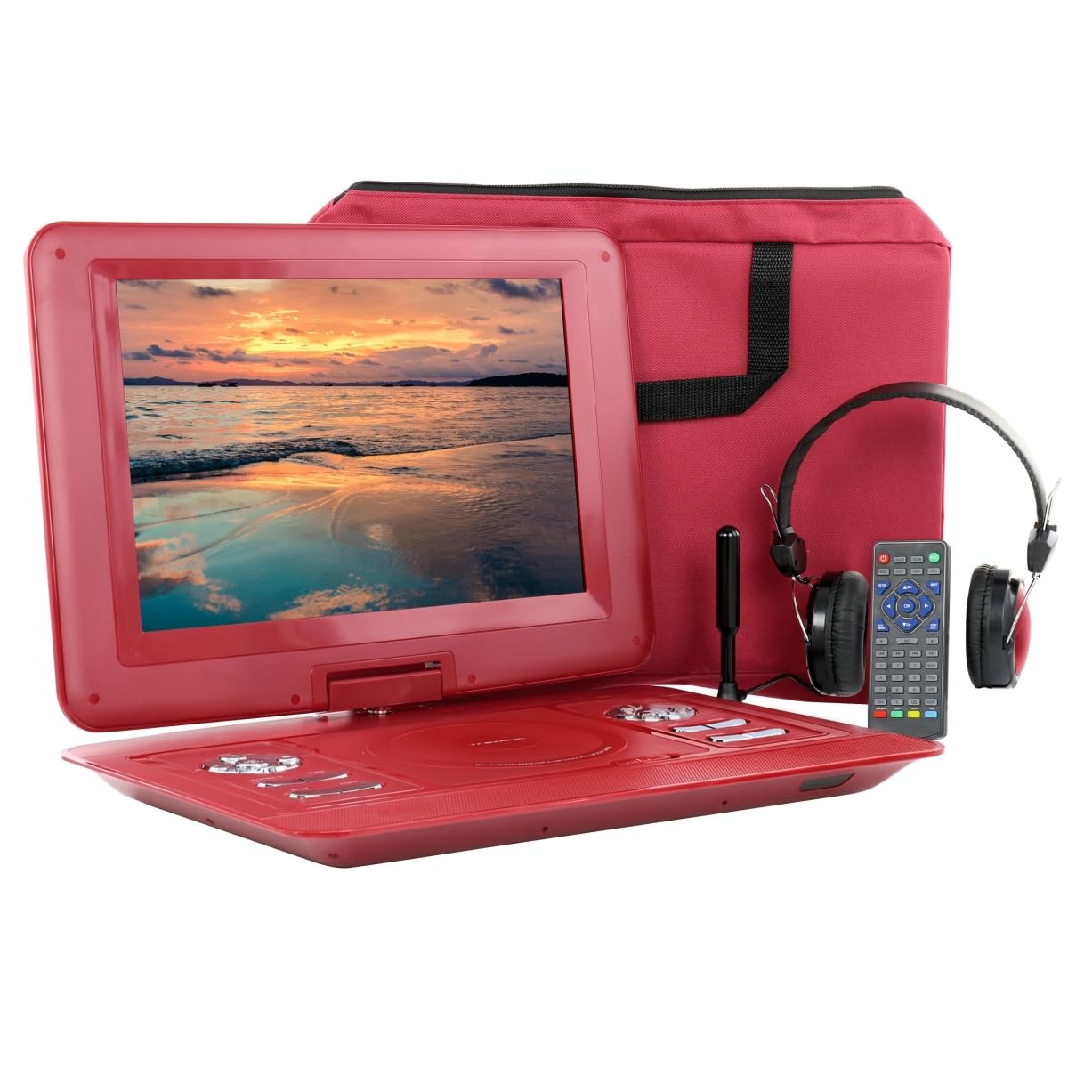 Trexonic 13.3" Portable TV & DVD Player