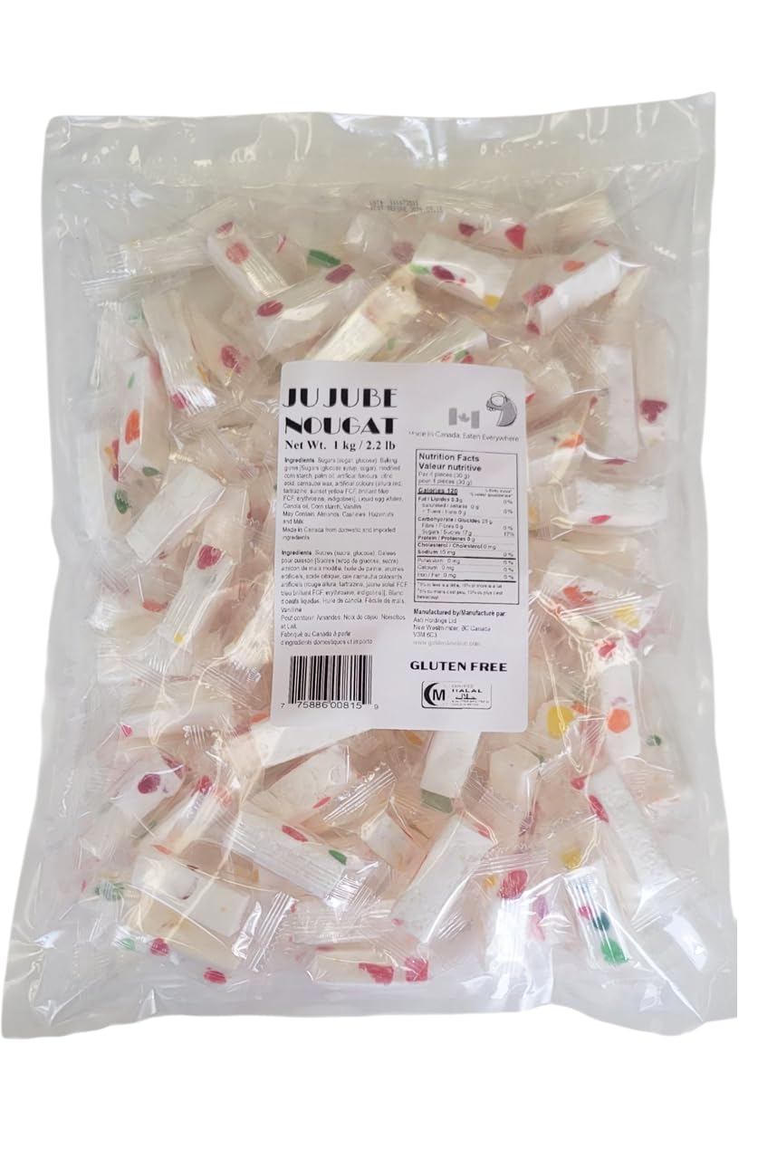 Golden Jujube Nougat 17.64lb