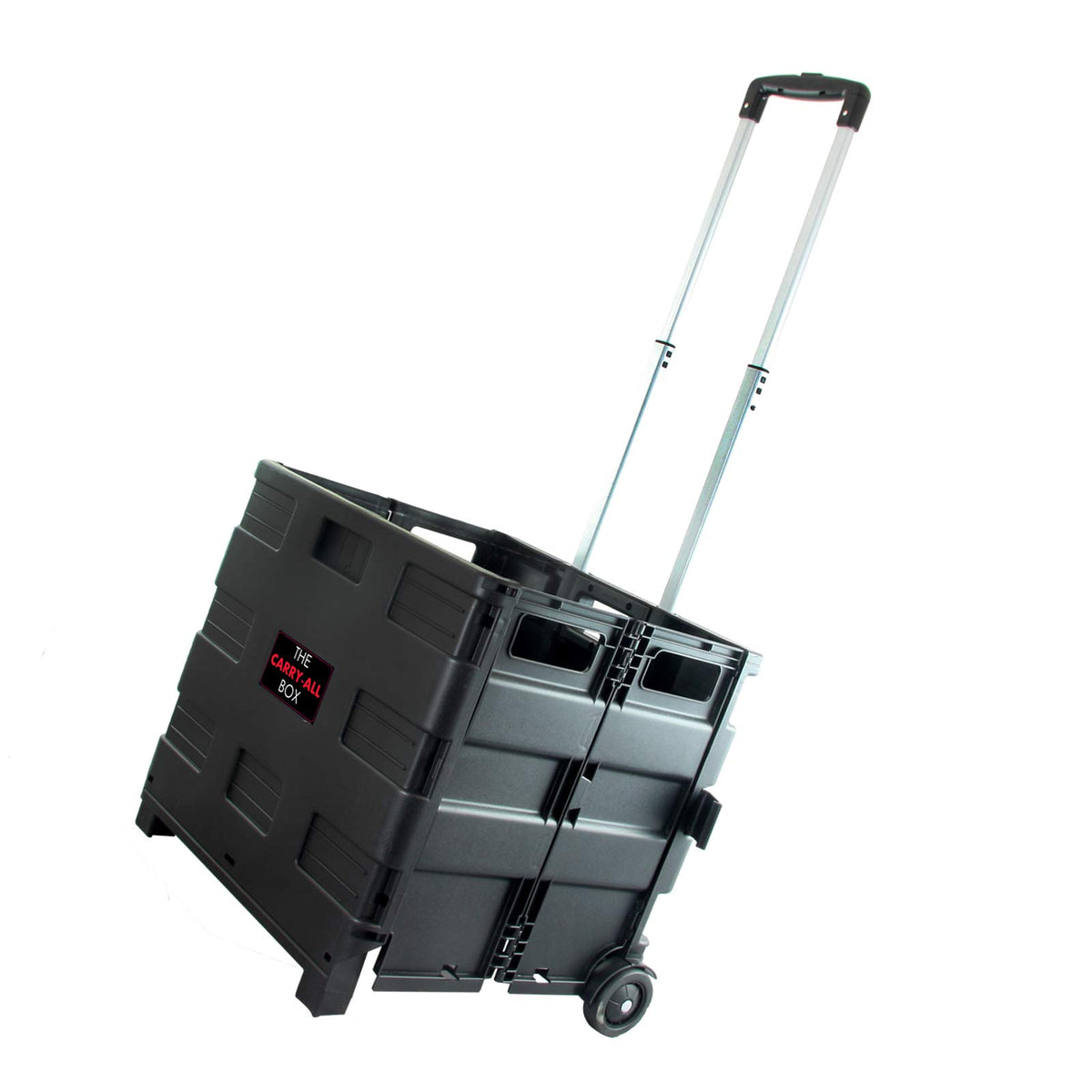 Elama Home Heavy Duty Folding Cart Black