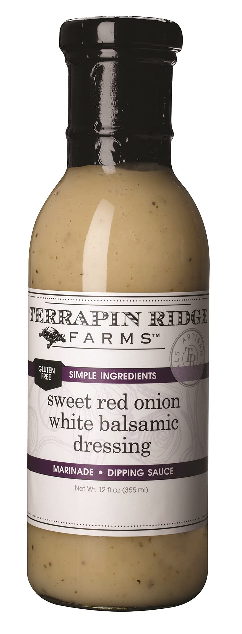 Terrapin Ridge Farms Sweet Red Onion White Balsamic Dressing 12 fl oz