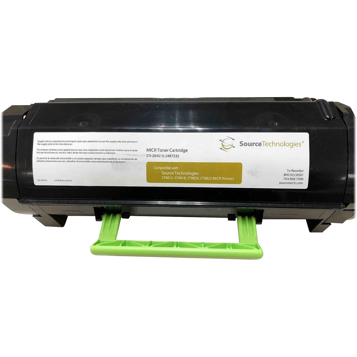 Source Technologies Black MICR Toner STI-204515, 5K Yield