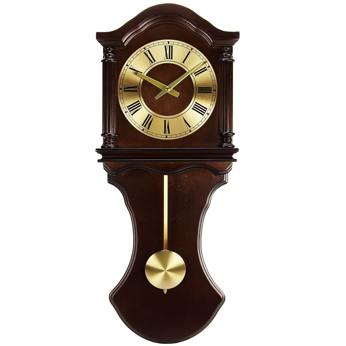 Bedford BED1712 Wall Clock with Pendulum & Chimes